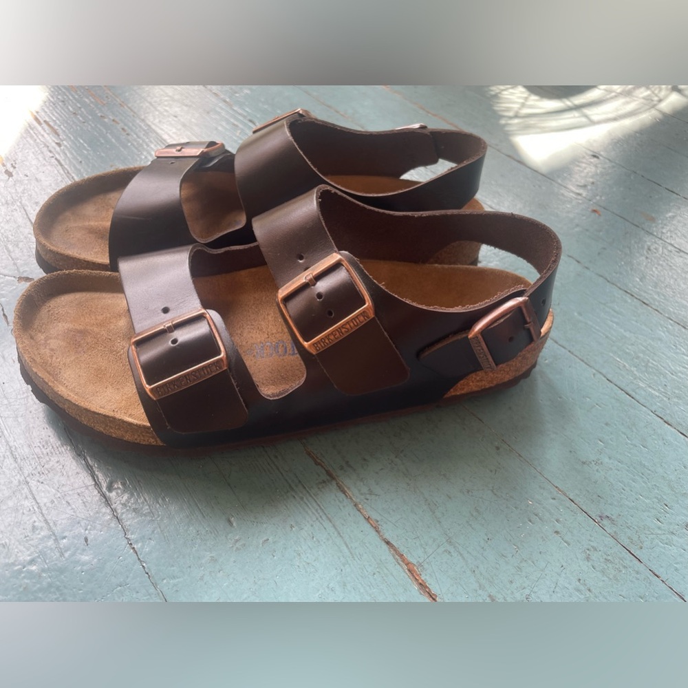 Milano soft bed Birkenstock, like new barely worn.